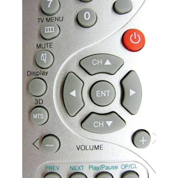 Daewoo RN3051A Remote Control Only Cleaned Tested Working No Battery - Picture 2 of 11